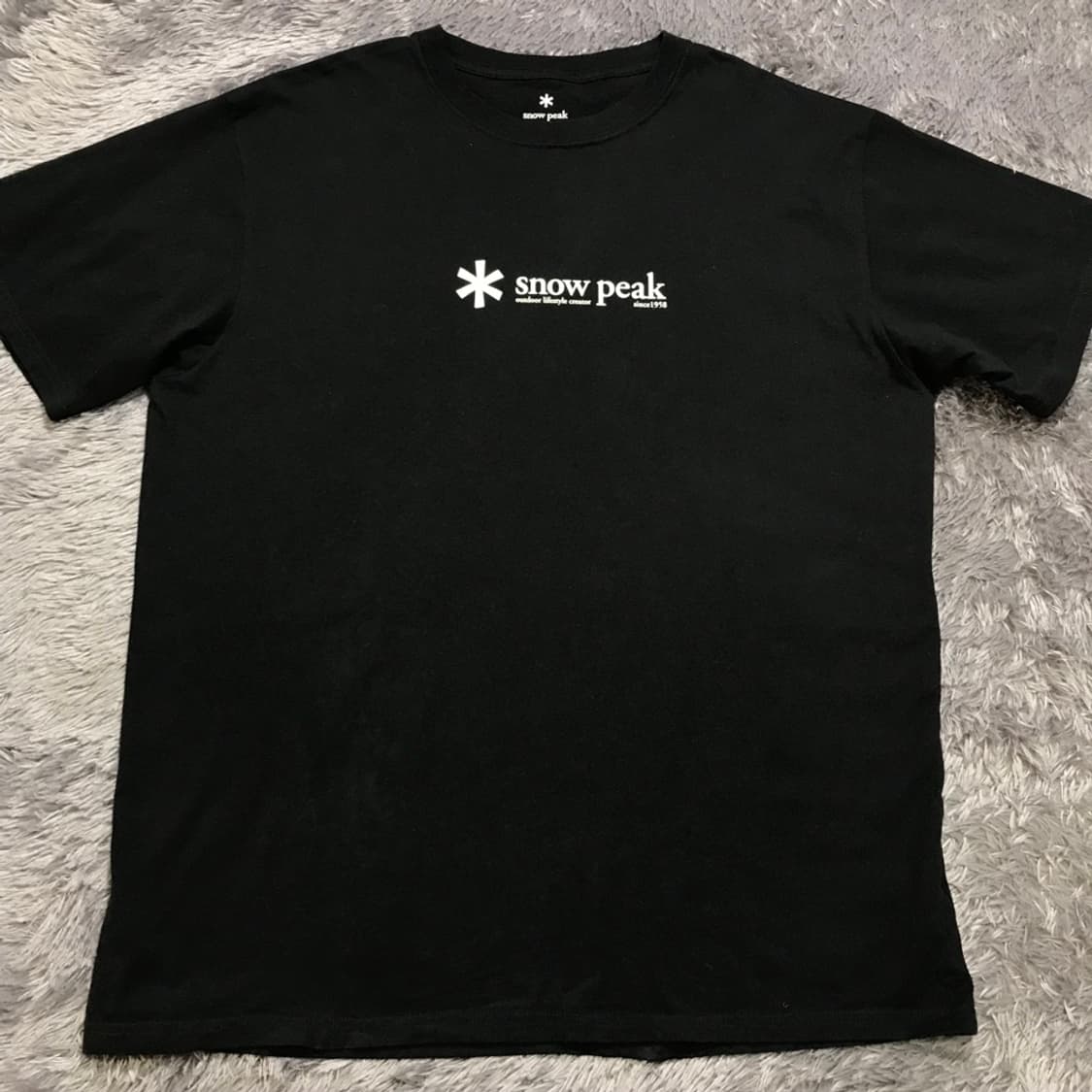 [[XL, A급, 공용] 스노우피크(snow peak) 반팔티셔츠@310 상품이미지1