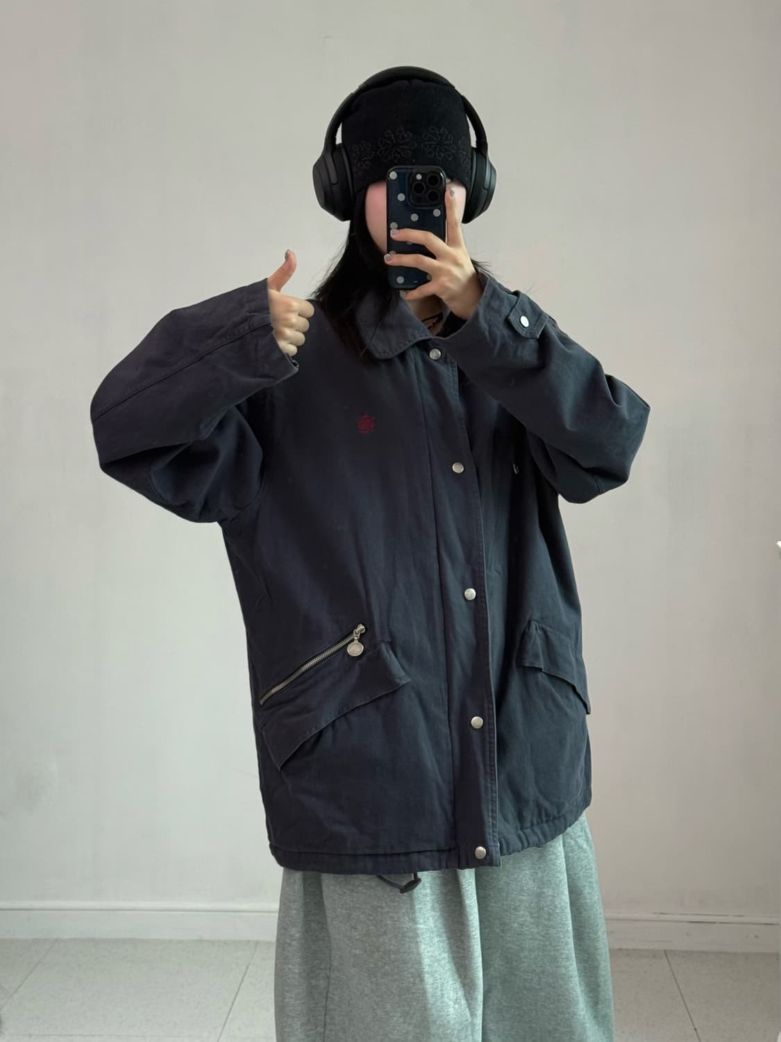 제이프레스 네이비 야상자켓 상품이미지4