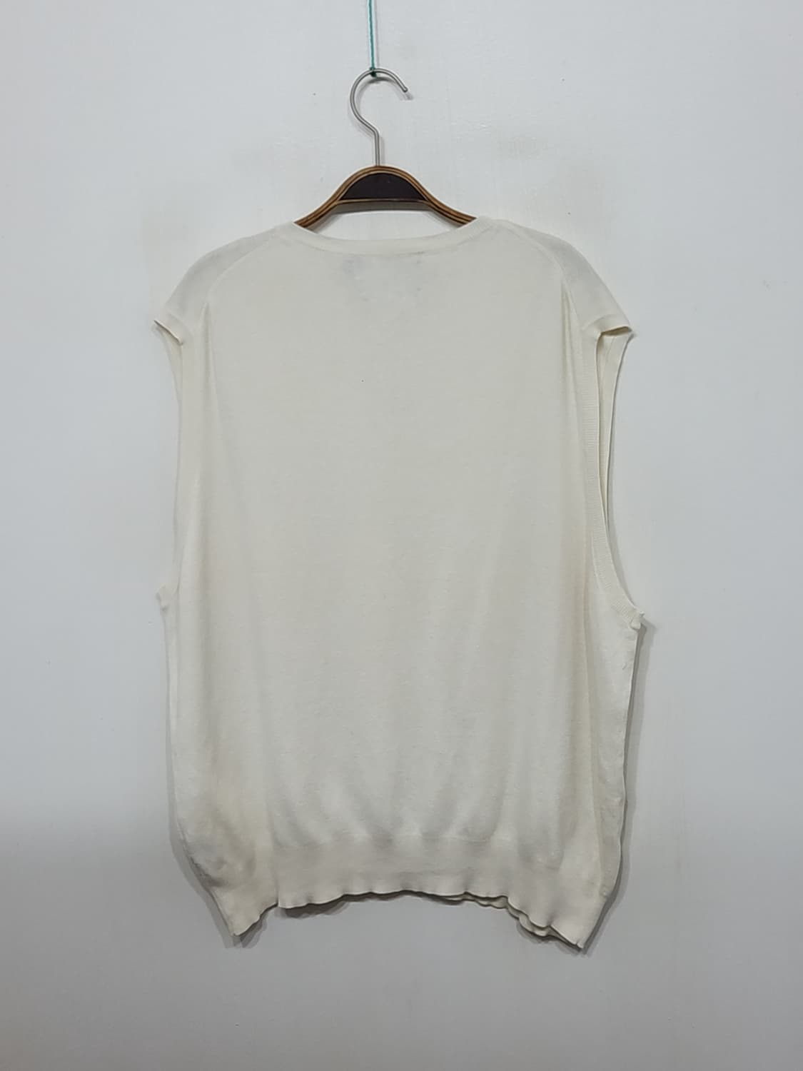 (XXL) 랄프로렌 폴로 빅사이즈 조끼 아이보리 피마코튼 베스트  상품이미지6