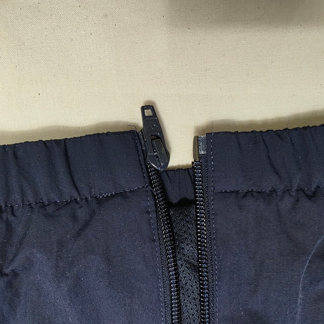 0809 아디다스 오리지널 바람막이 자켓 오렌지 네이비 배색 공용 상품이미지3