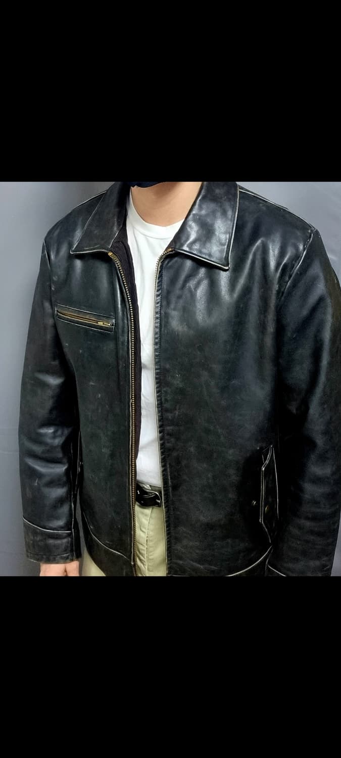 올드 갭 레더 자켓 L 상품이미지8