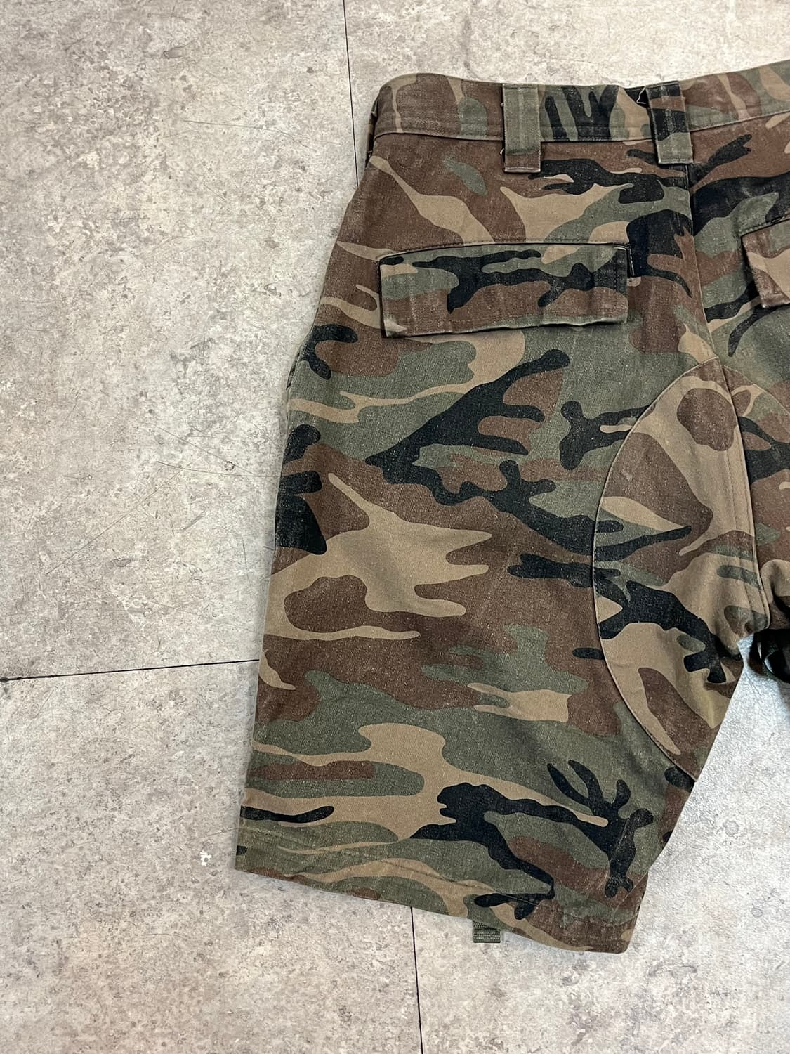 빈티지 카모 카고 하프 팬츠 28 #csz3422 상품이미지7