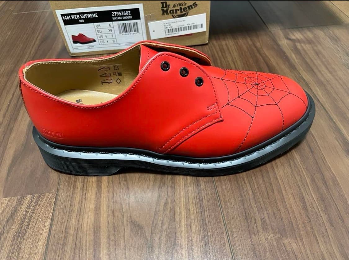 Dr.martens x Supreme Spiderweb 3 Eye  상품이미지5