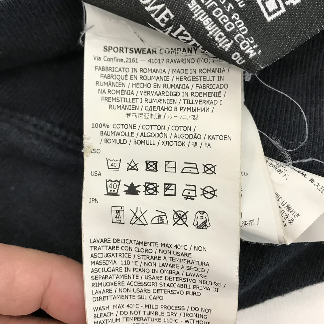 스톤아일랜드 후드집업 S 블랙 상품이미지6