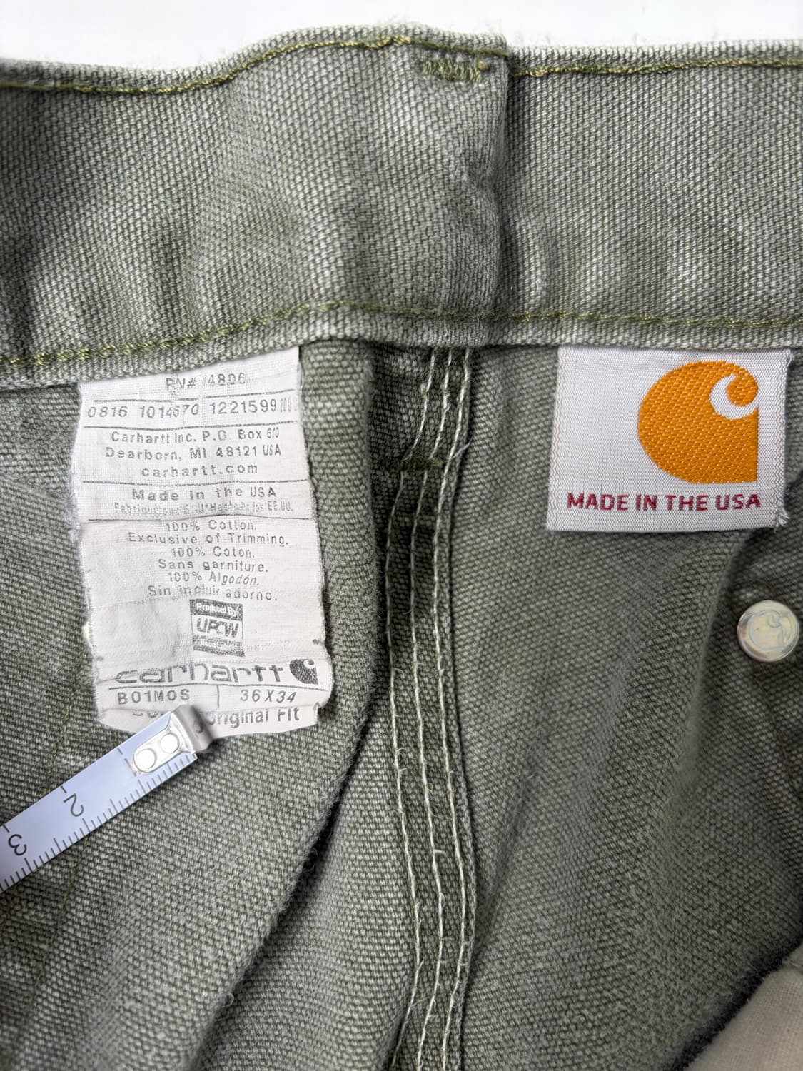 10s Carhartt Double Knee Work Pants 상품이미지3