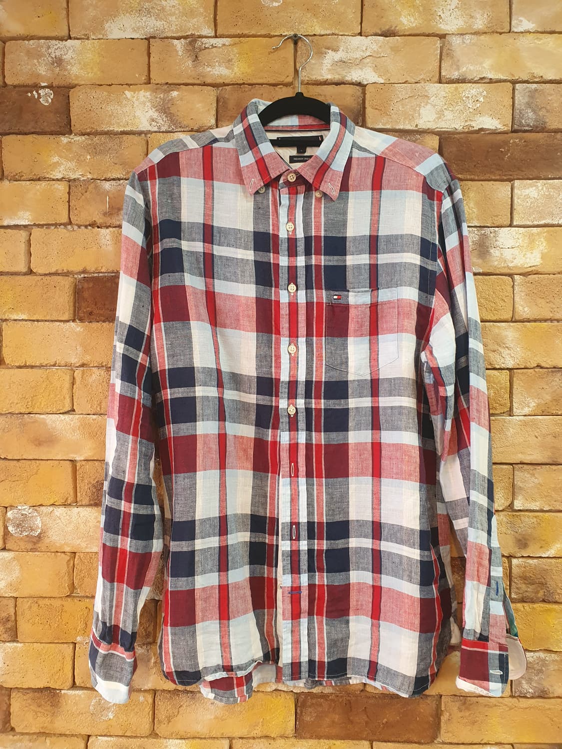 타미힐피거 체크셔츠 상품이미지1