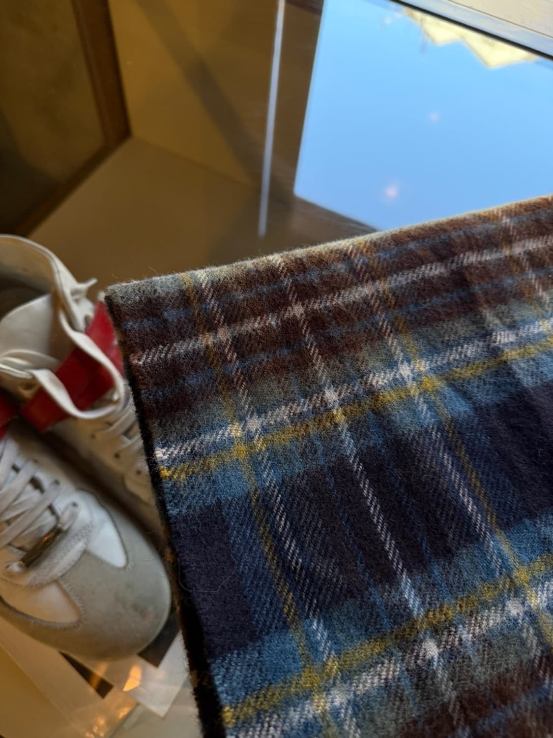 LOCHARRON X 클럽모나코 램스울 머플러 상품이미지8