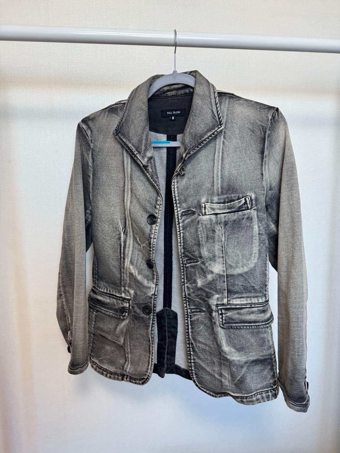 유니크 워싱 빈티지 자켓 상품이미지1