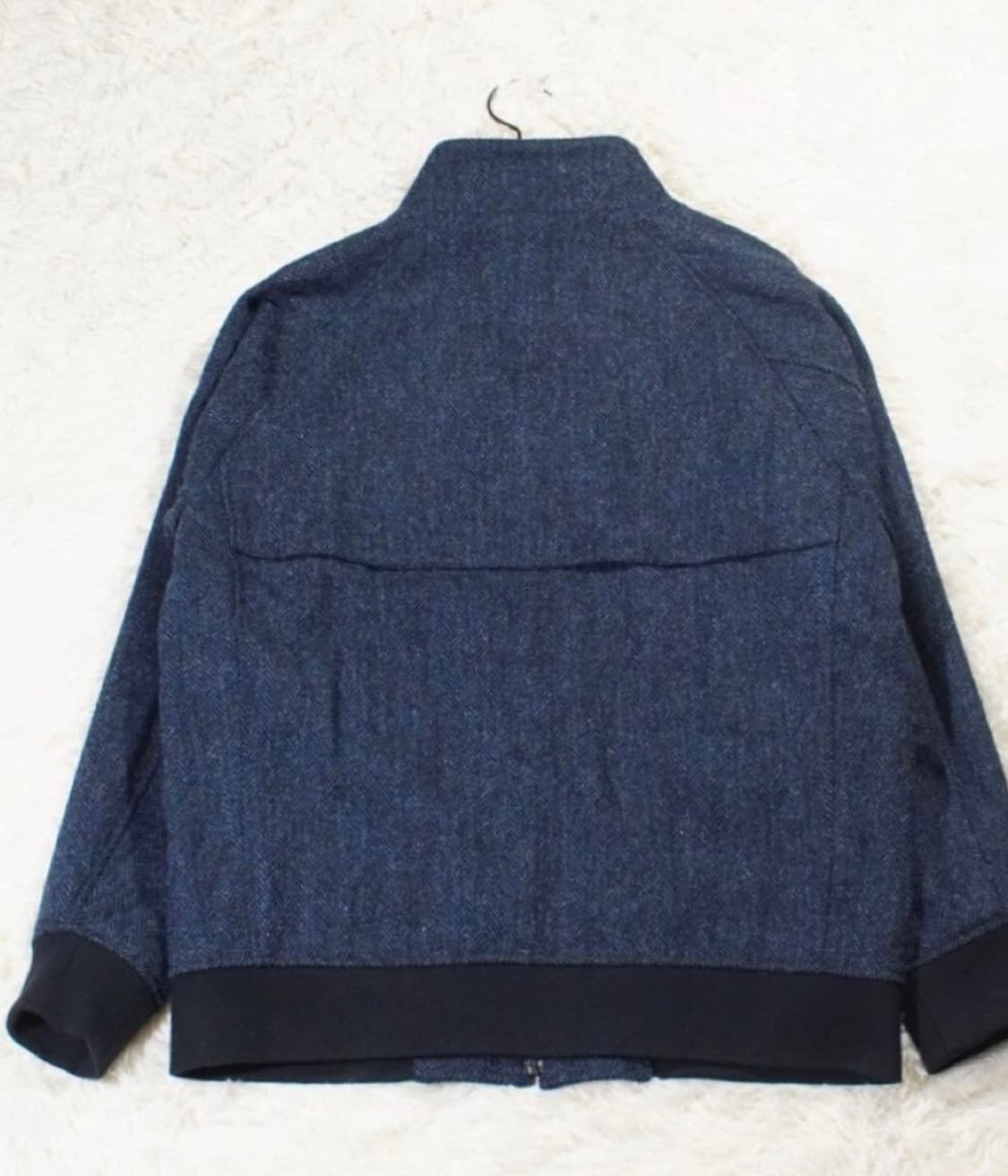 빈티지 Baron Viento 해리스트위드 G9 해링턴 자켓 XL 상품이미지3