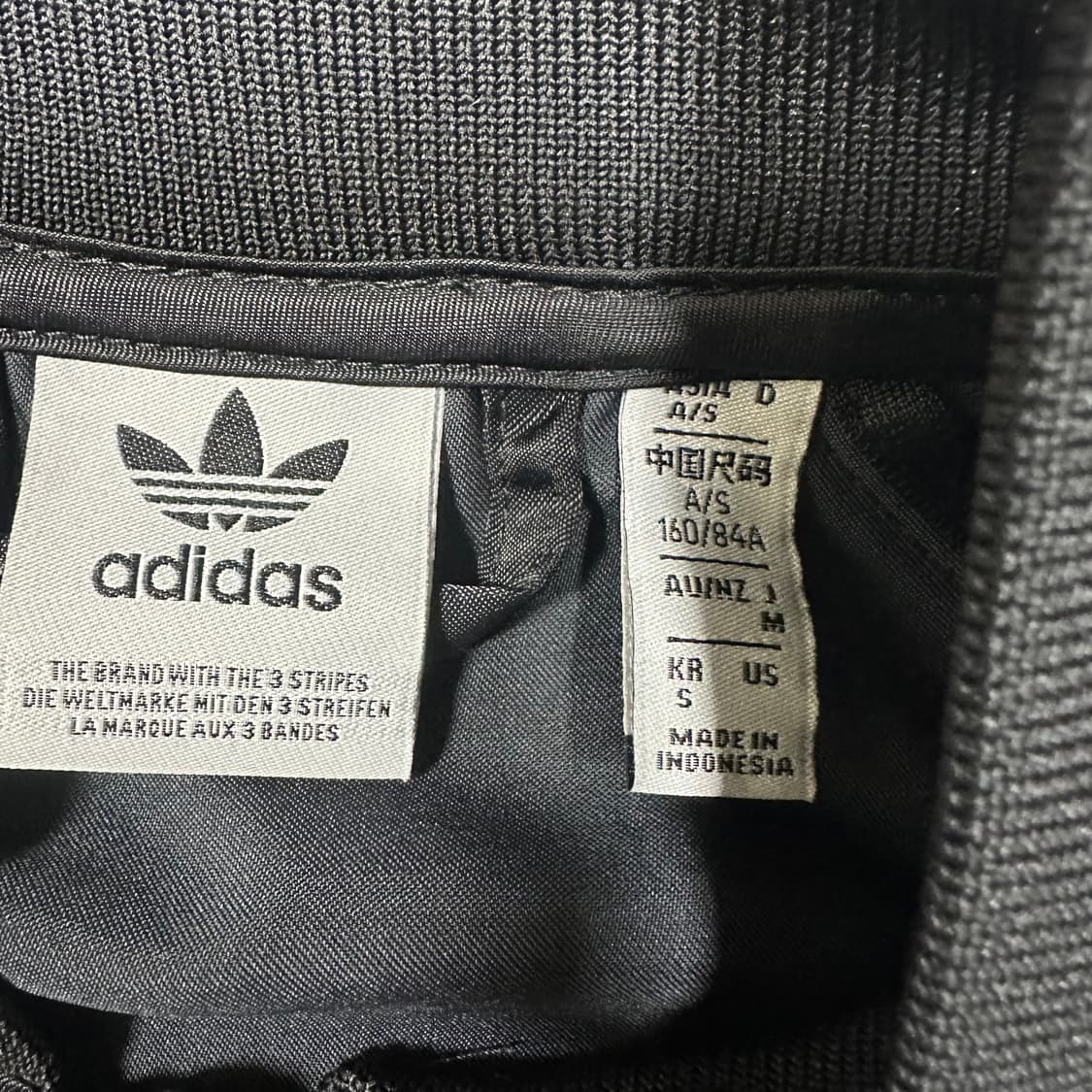 ✨ (바배) 아디다스 새틴 봄버 블루종 자켓 상품이미지3