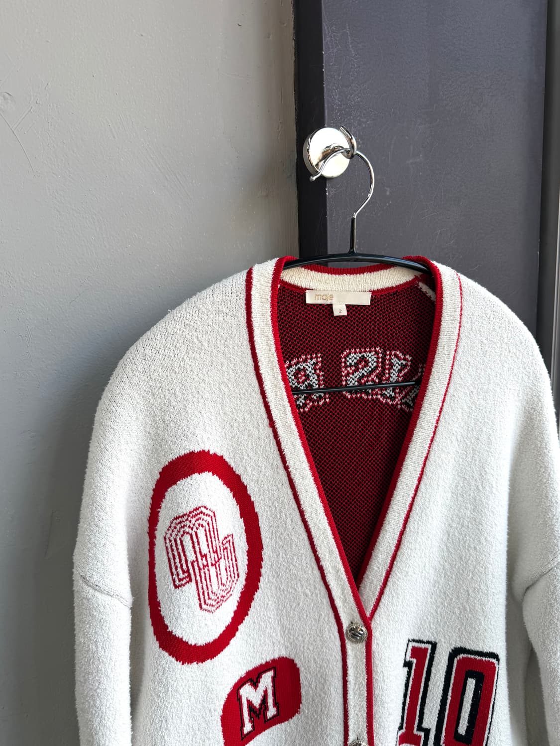 2/ 마쥬 마리아스 부클 니트 롱가디건 상품이미지5