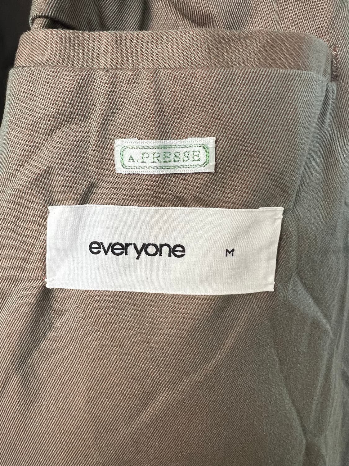 아프레쎄 X 에브리원 해링턴자켓 상품이미지8