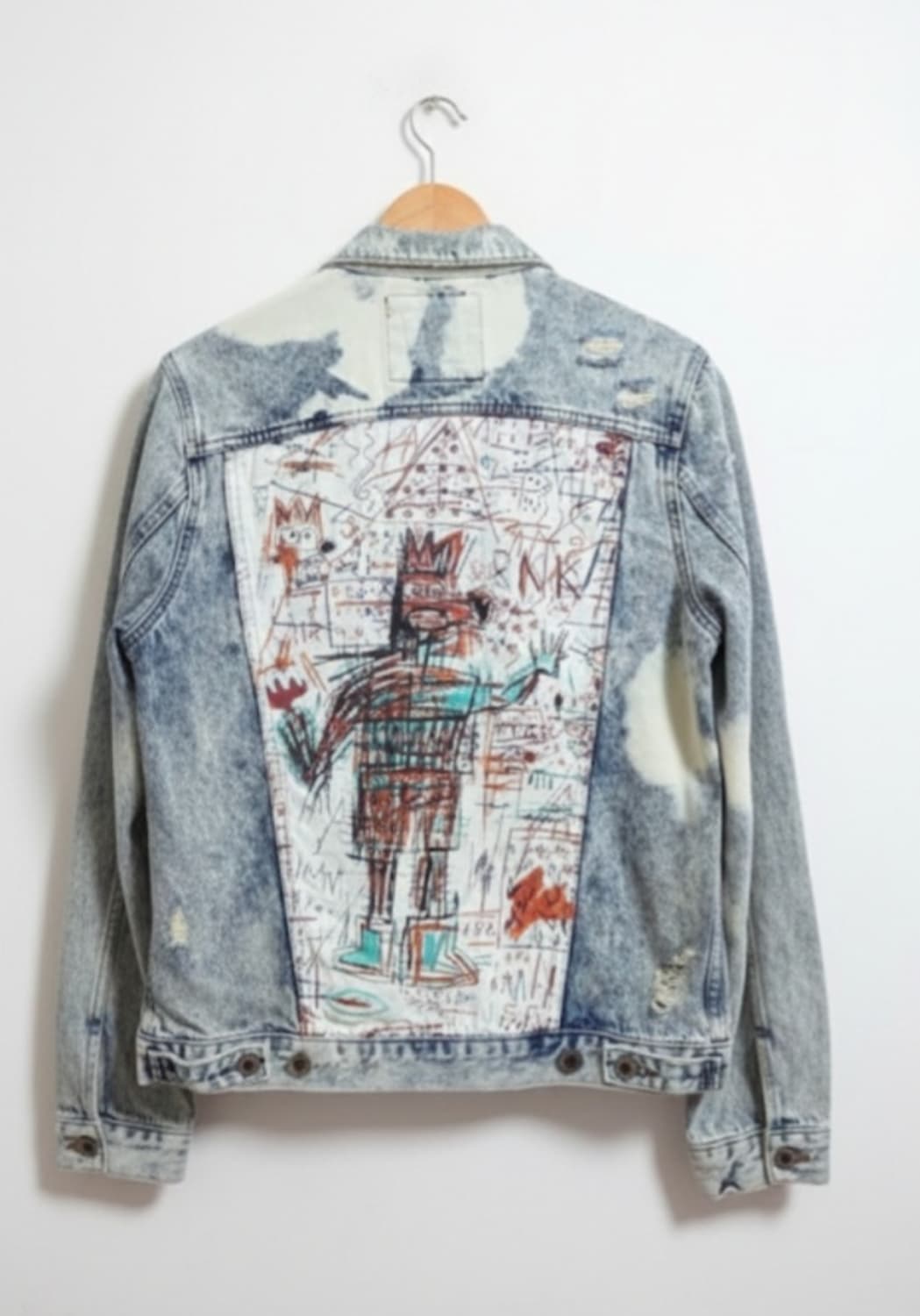 장 미셸 바스키아 자라 데님 자켓 청자켓 M 상품이미지4