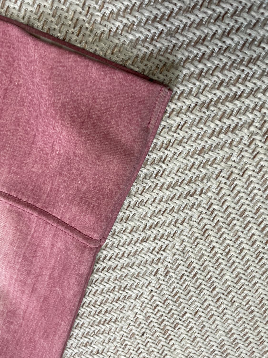 빈티지 플로럴 자수 포켓 밑단 체크 팬츠 J04104 상품이미지6