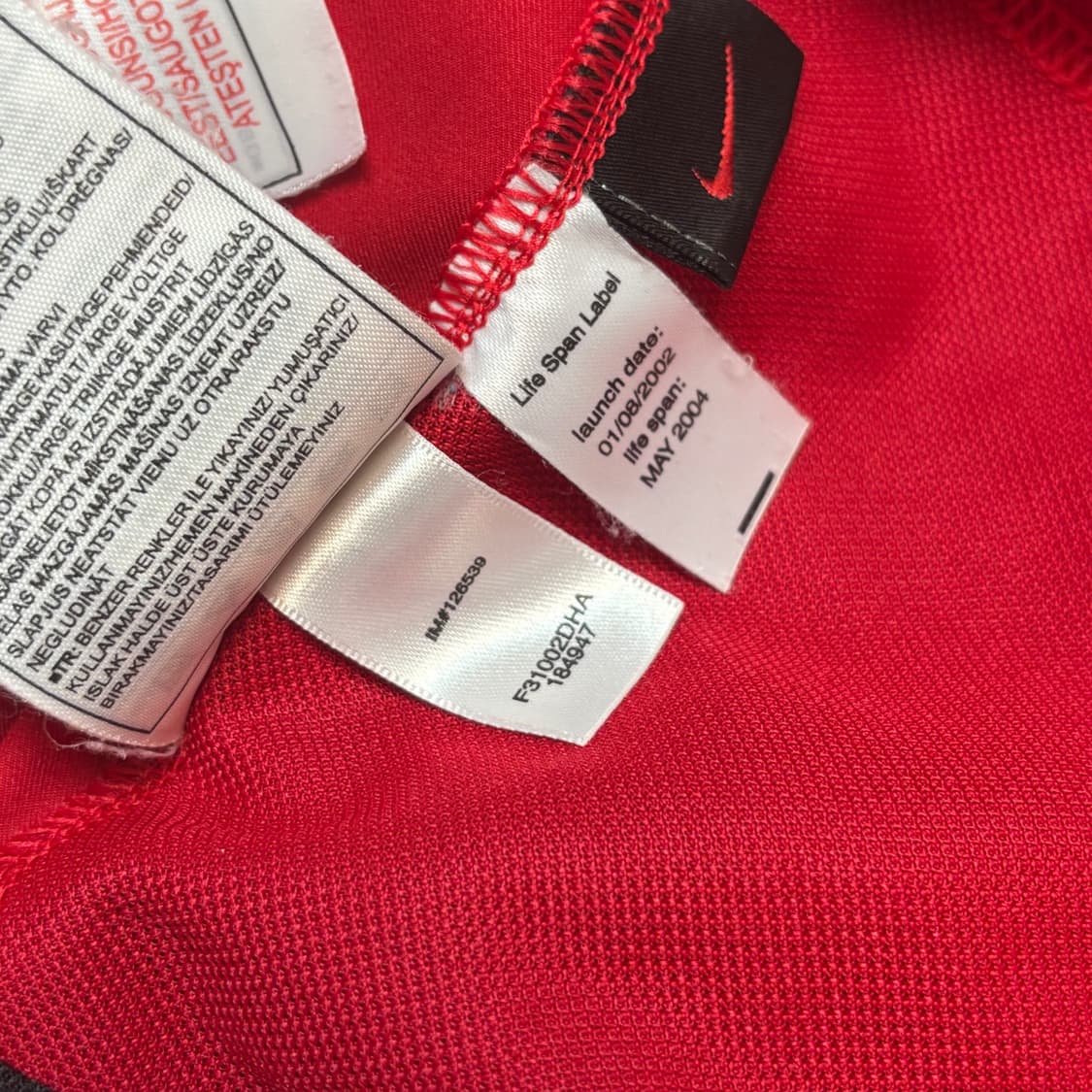 나이키 02 04 맨유 맨체스터 유나이티드 홈 베컴 유니폼  상품이미지6