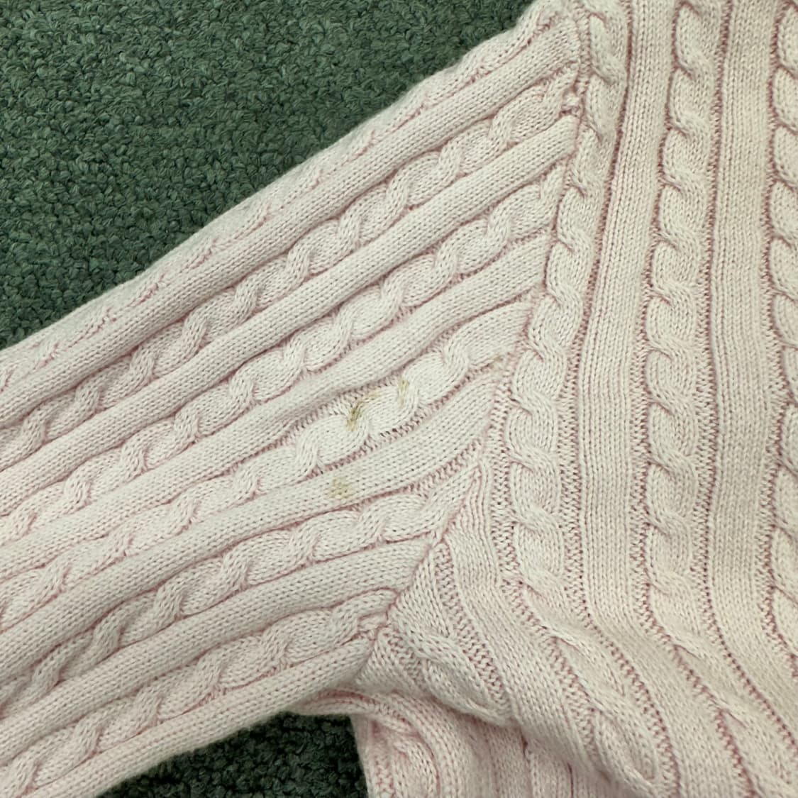 폴로 보이즈 여성 꽈배기 가디건 상품이미지4