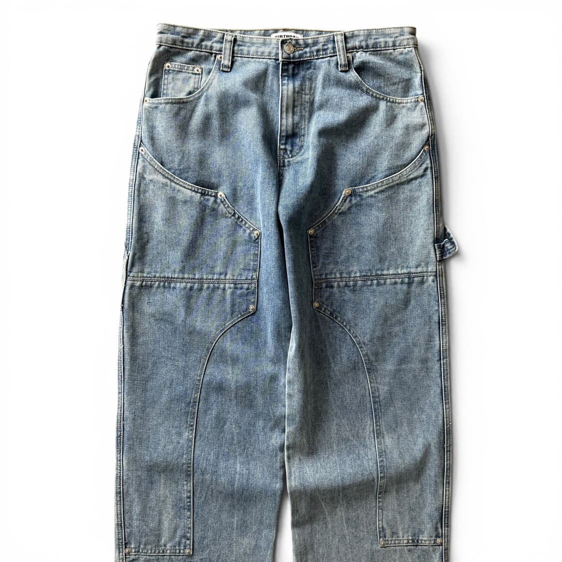 BIRTHDAY Washed Denim Carpenter Pants 상품이미지3