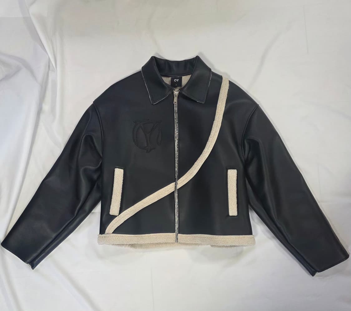 [오와이OY] 양털 무스탕 자켓 상품이미지1