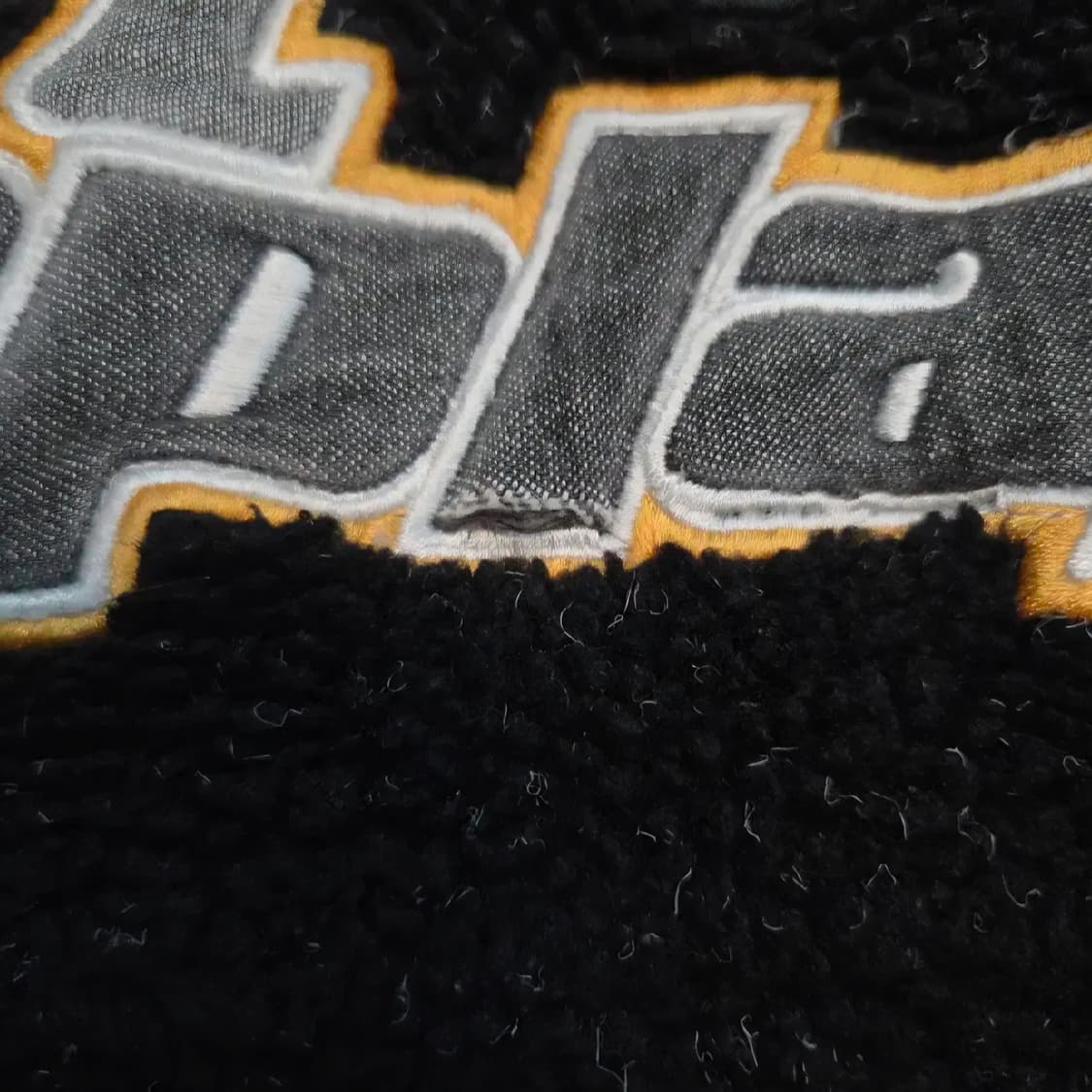 올드스쿨 90s Sport Replay 스포츠리플레이 빅로고 쉐르파 자켓 상품이미지5