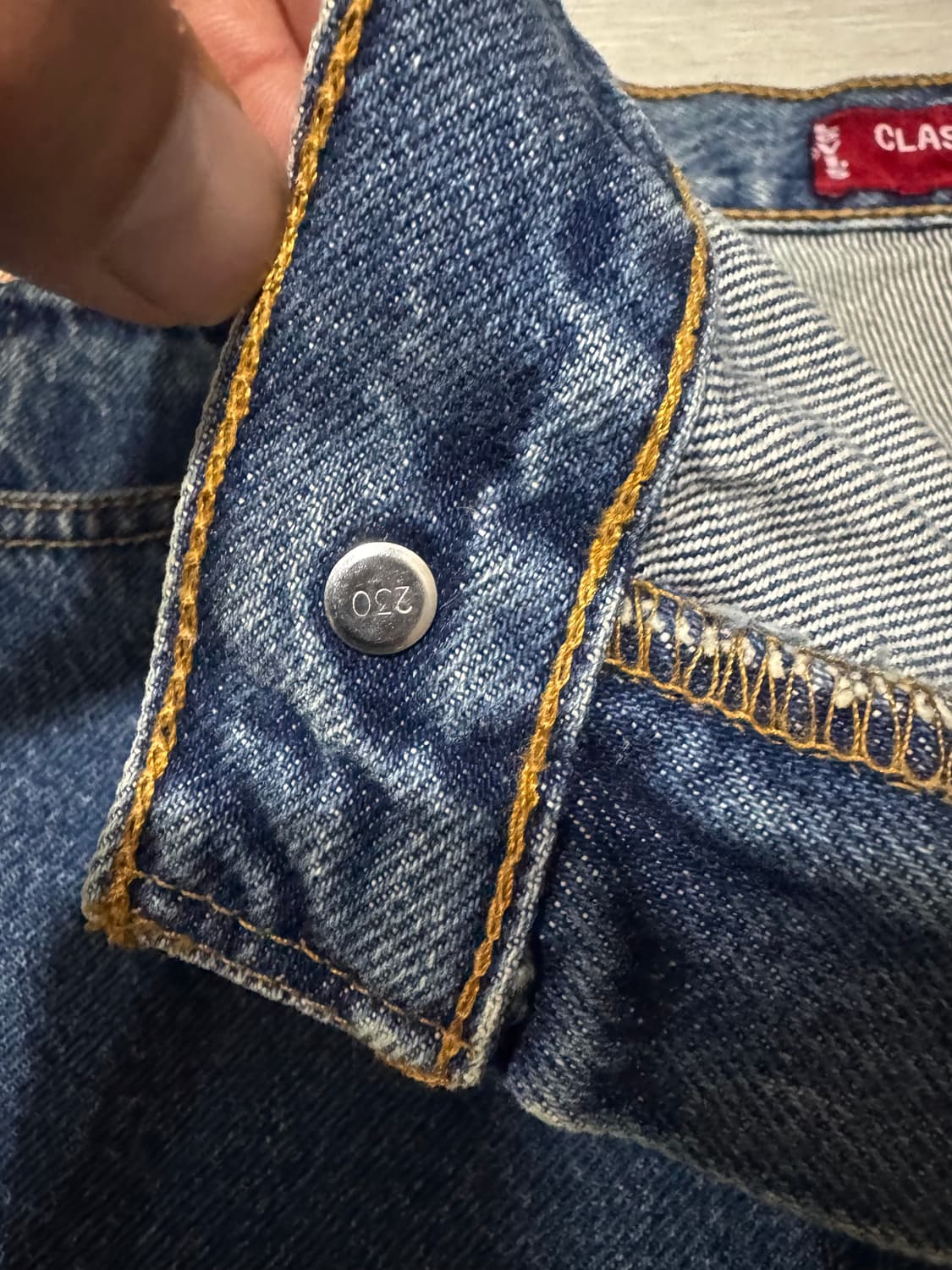 리바이스 550 클래식 릴렉시드  데님 팬츠 상품이미지4