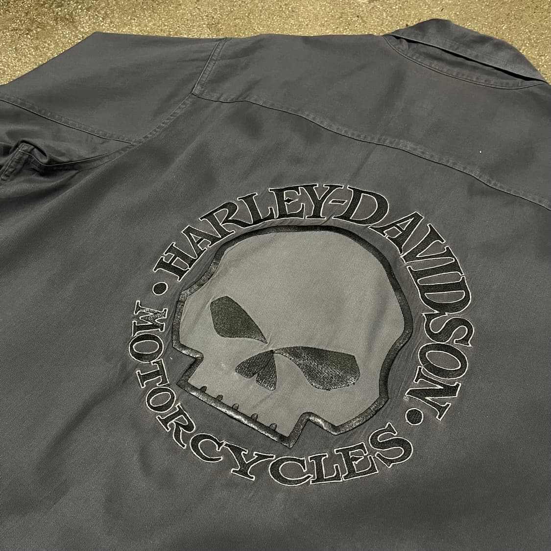 할리데이비슨 윌리지 스컬 셔츠 (110-115) 상품이미지2