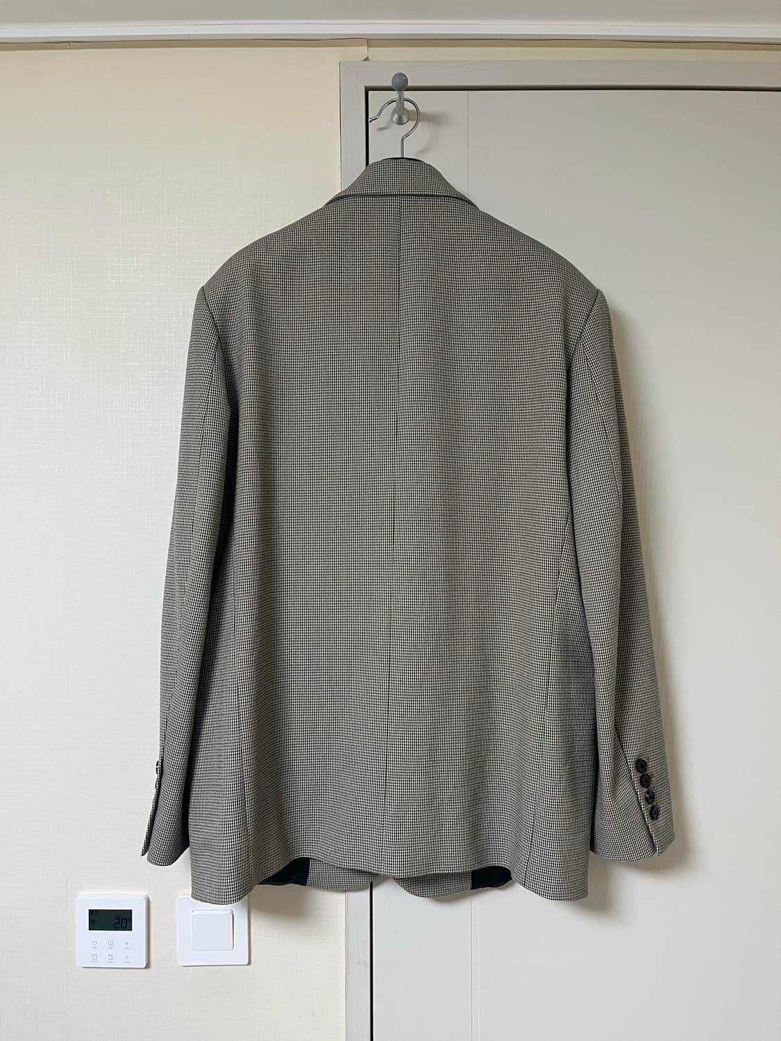 Stu 그린체크 블레이저 M  상품이미지3