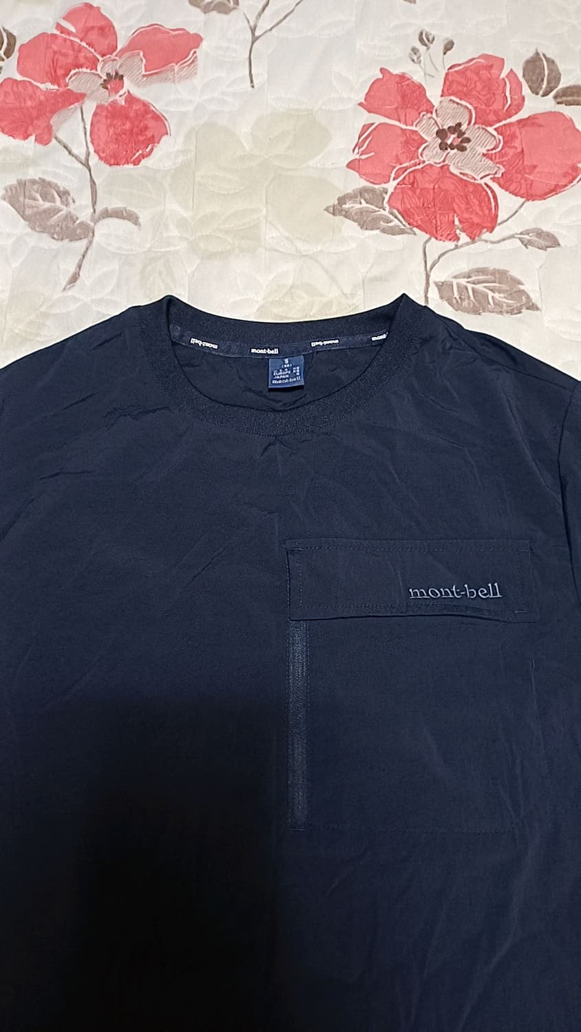 몽벨 오버핏 냉감우븐반팔 90 여성66 가슴52 기장64 상품이미지4