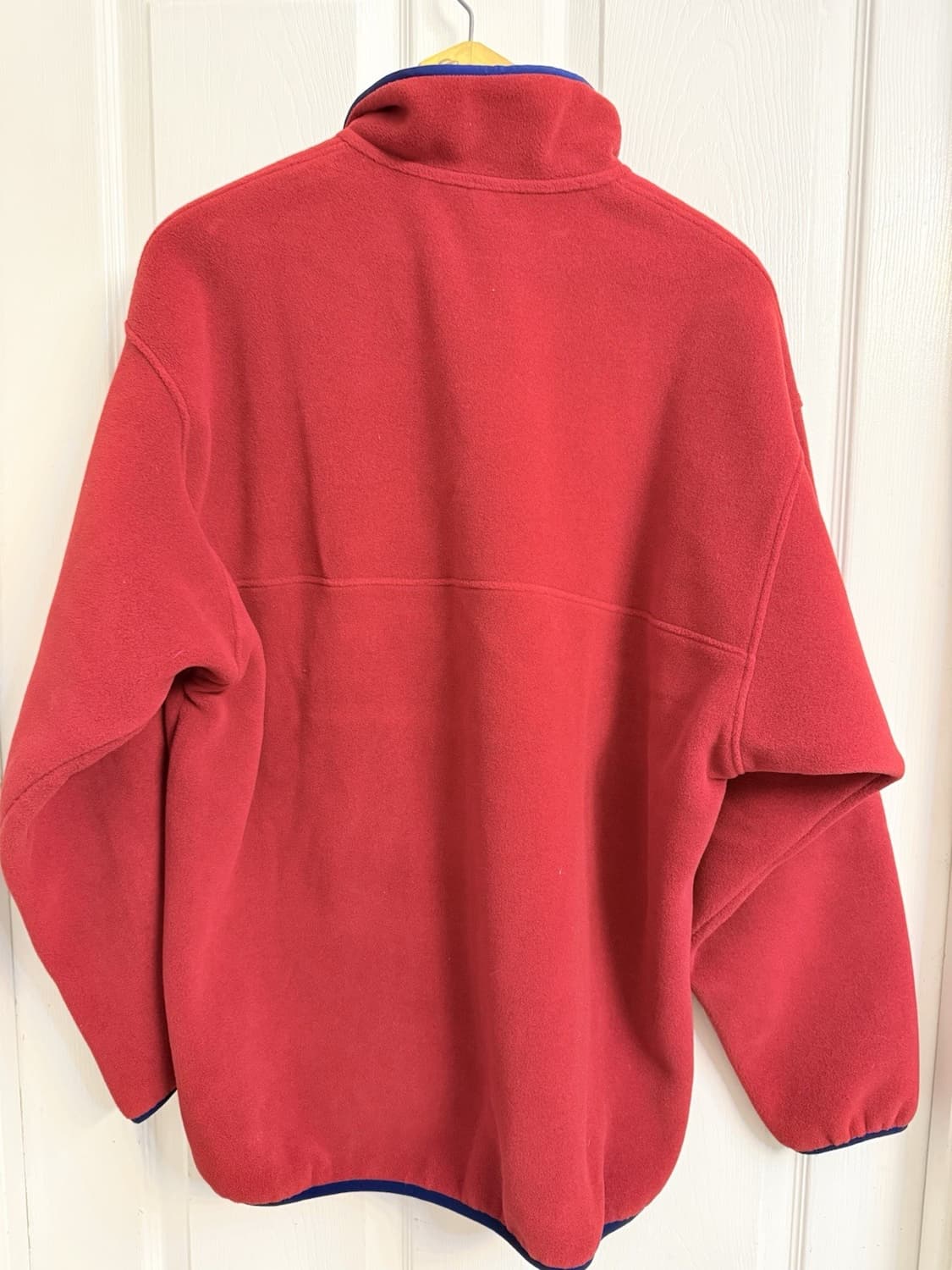 15FW 파타고니아 신칠라 스냅-T 레드/블루 상품이미지9