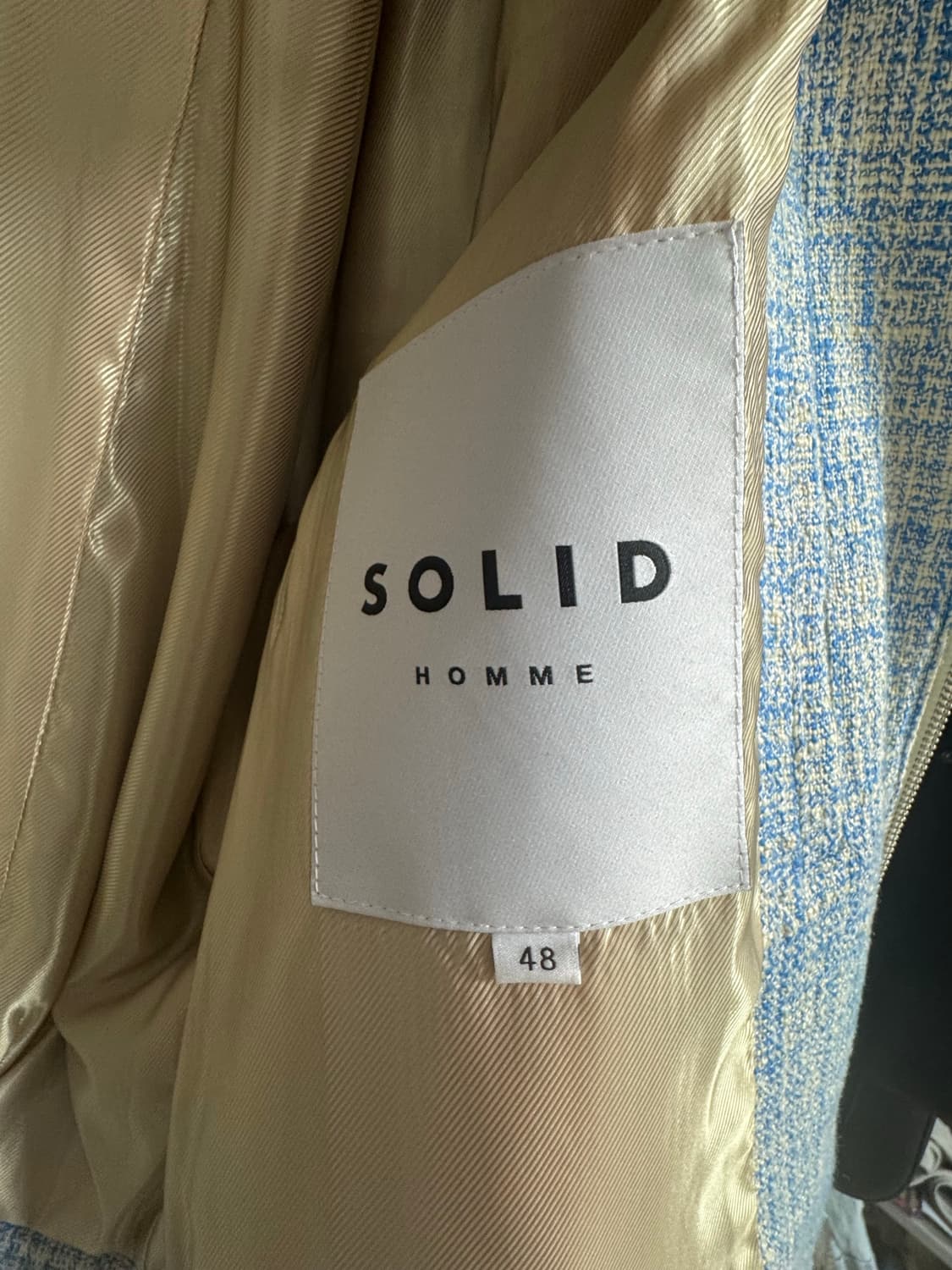 솔리드옴므 트위드자켓 상품이미지2