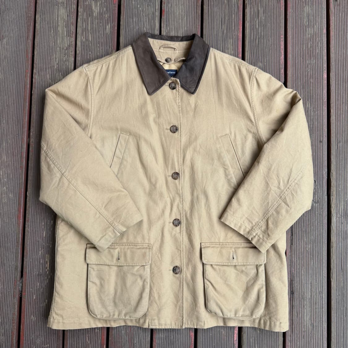 빈티지 퀼팅(탈부착) 초어자켓 상품이미지1