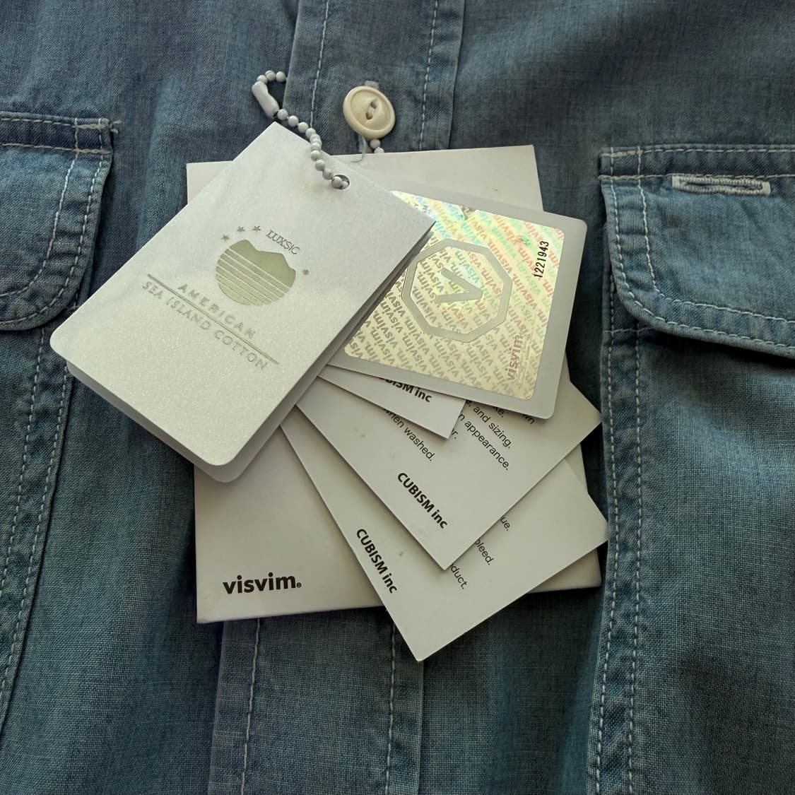 비즈빔 GRAND RIVER L/S 샴브레이 셔츠 상품이미지4