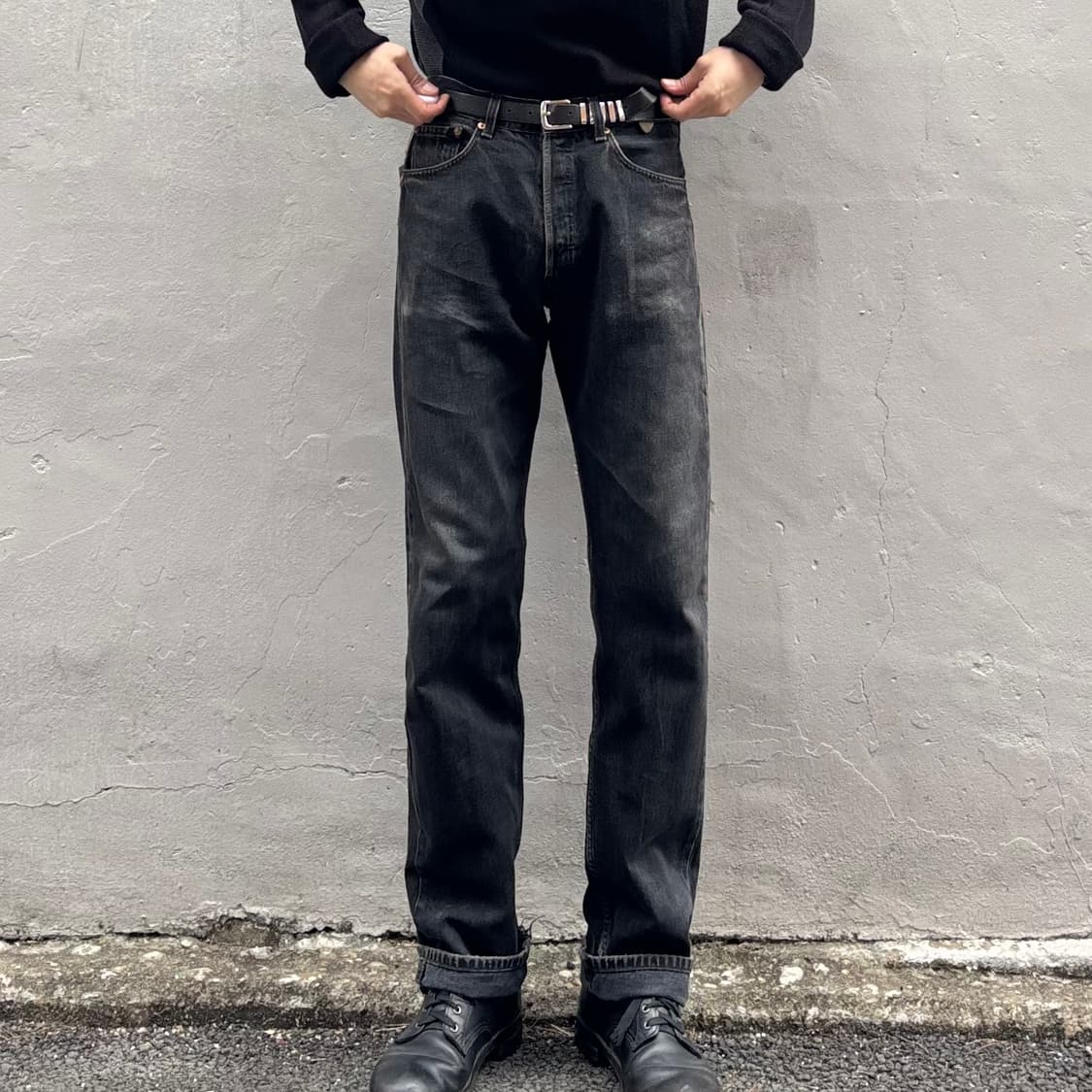 90년대 미국 리바이스 501 흑청 상품이미지2