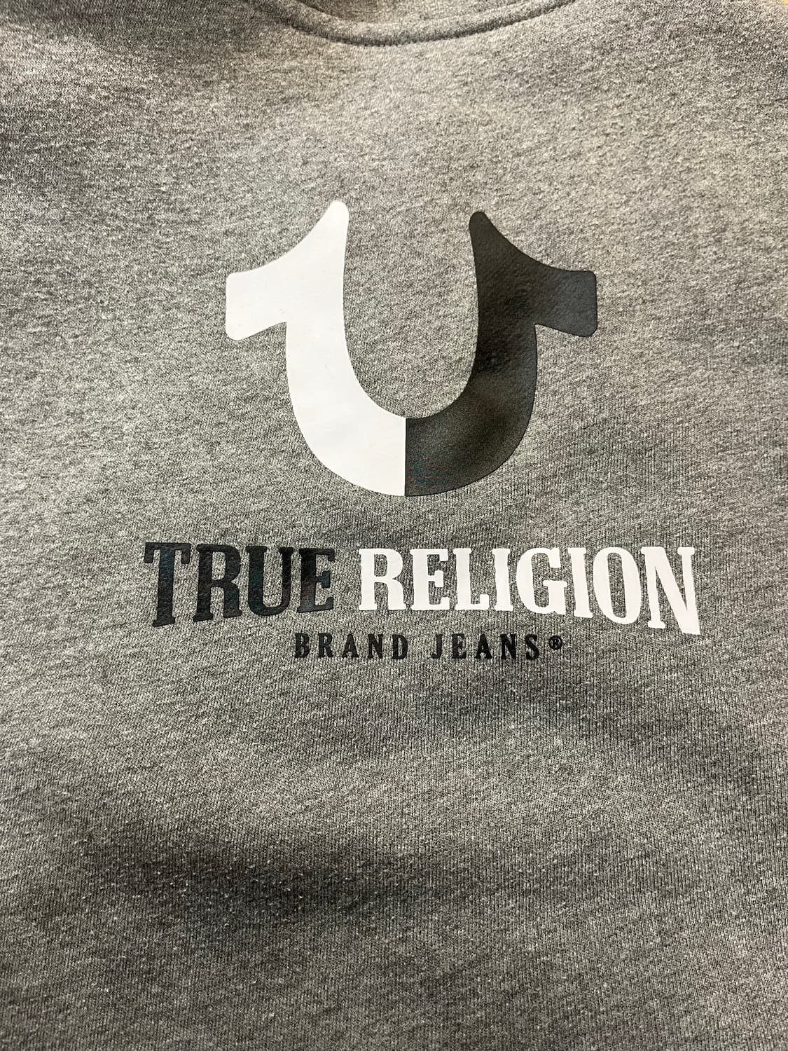 트루릴리전 털 후드집업 그레이 100(L) #csz2958 상품이미지9