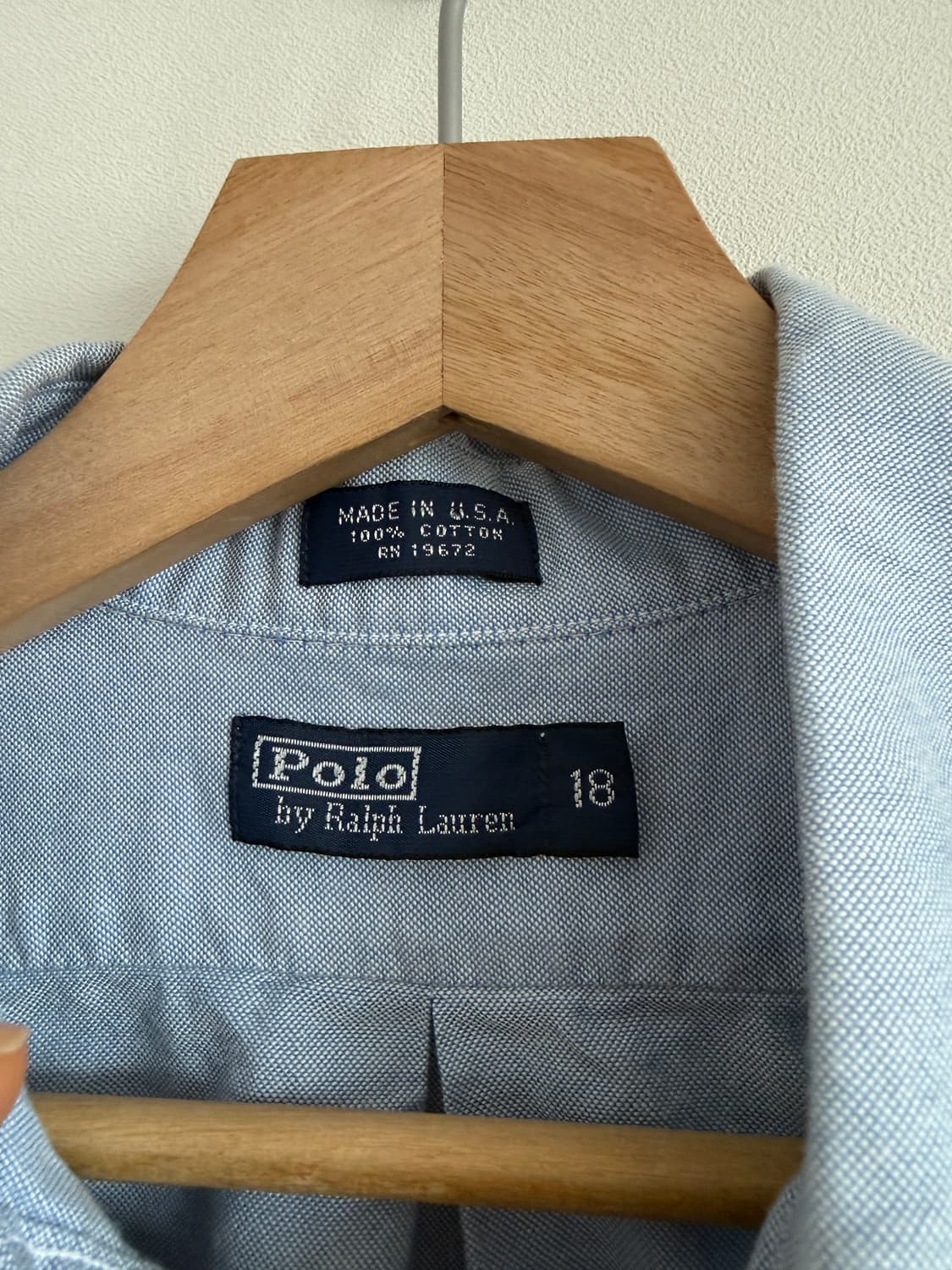 폴로 랄프로렌(Polo Ralph Lairen) 옥스퍼드셔츠(U.S.A) 상품이미지8