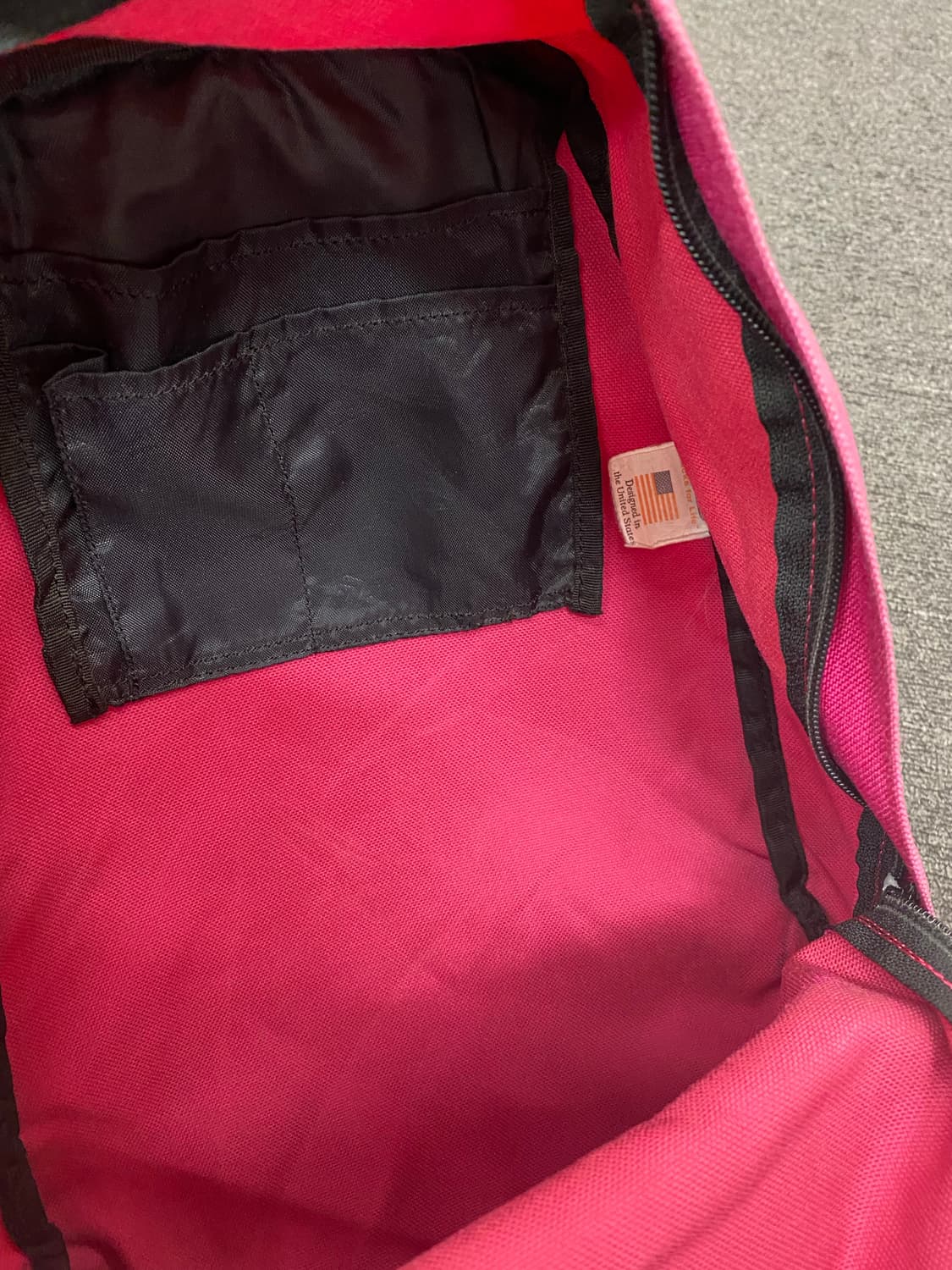 아웃도어 핑크 백팩 상품이미지4
