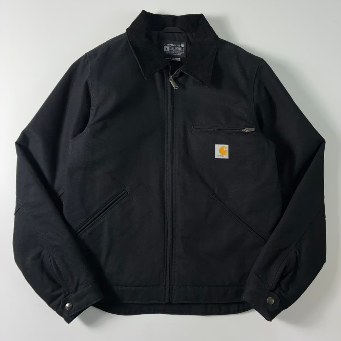 Carhartt  칼하트 디어본 캔버스 디트로이트 블랙 자켓  상품이미지2