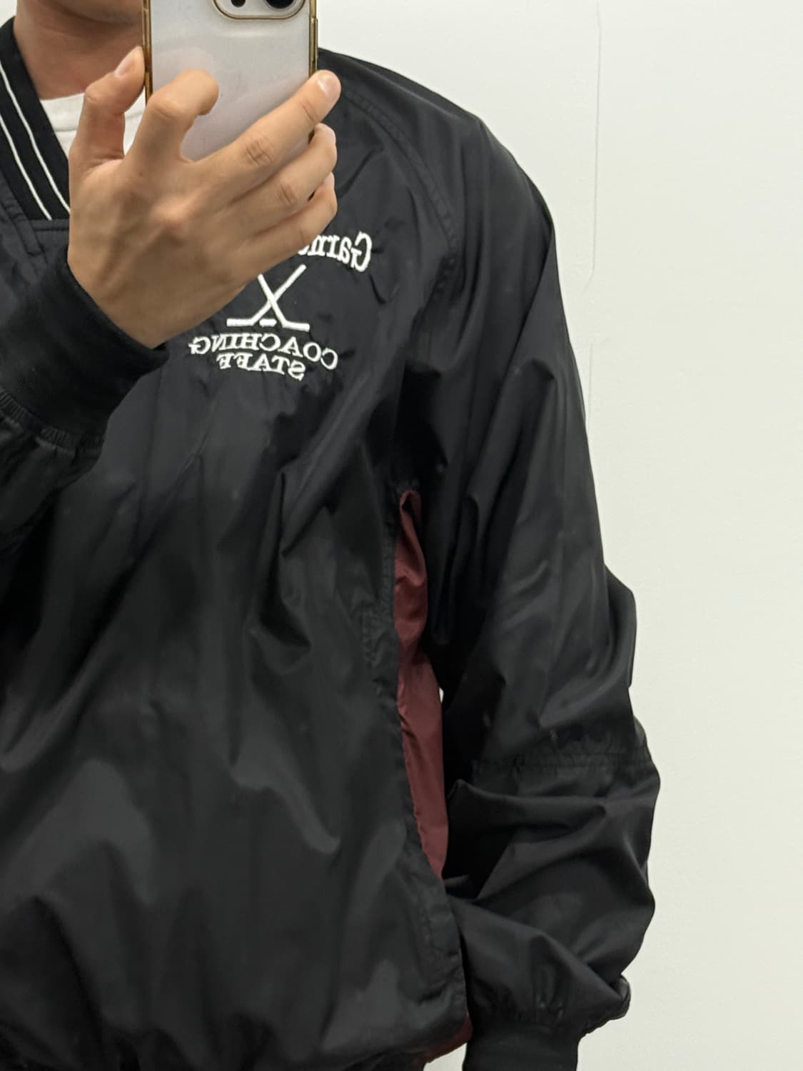 빈티지 나이키 긴팔티셔츠 우븐 상품이미지3
