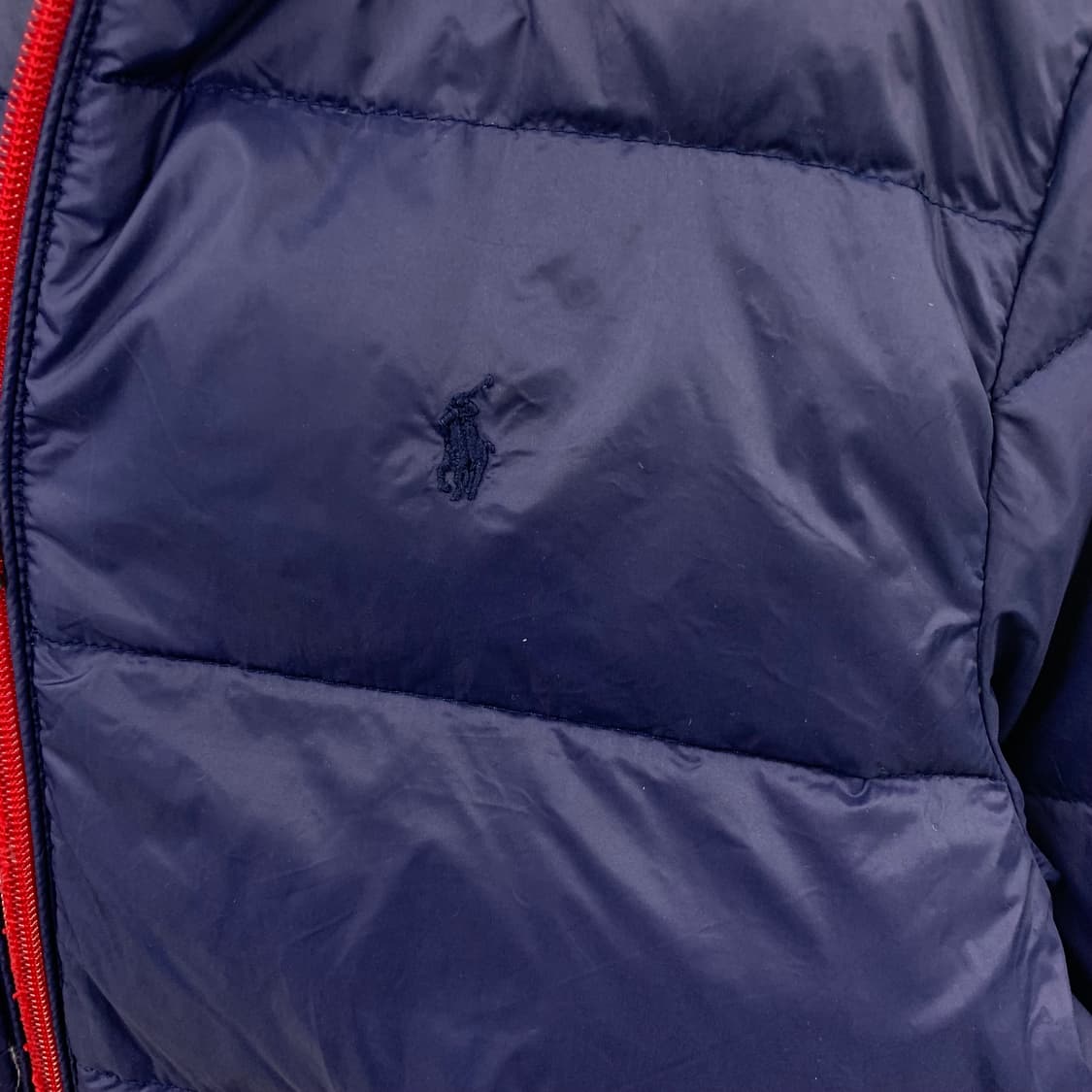 폴로 랄프로렌 성조기 네이비 푸퍼 패딩 상품이미지5