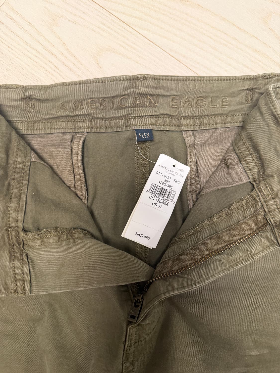 아메리칸이글 카키 카고 반바지 32사이즈 상품이미지2