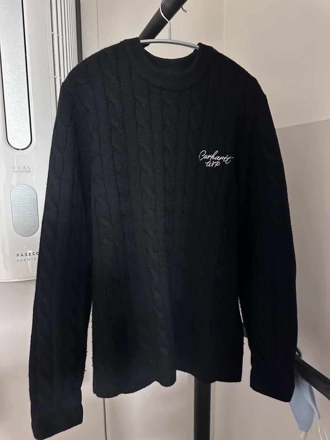 칼하트 윕 니트 블랙 s 상품이미지1