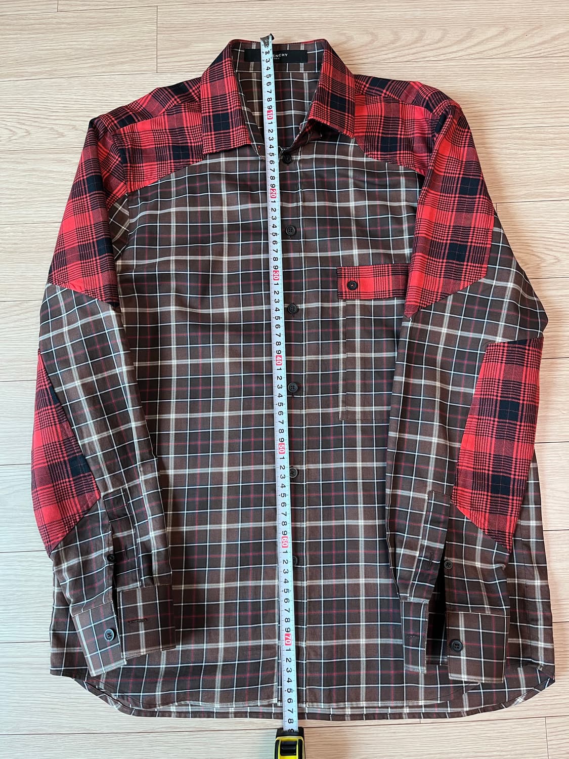 Givenchy 체크 셔츠 40사이즈(L~XL) 정품 상품이미지5