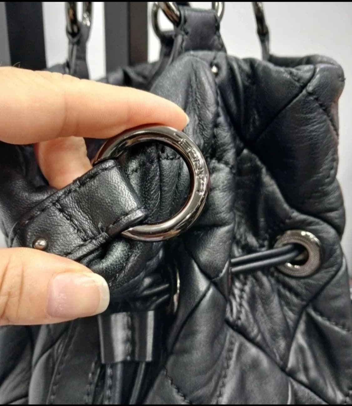 LANCEL. 퀼팅 복조리 가방 상품이미지3