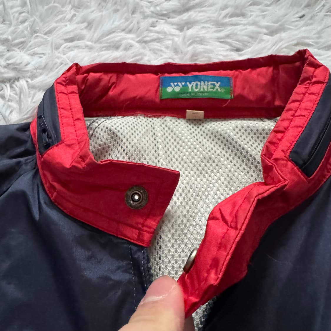 YONEX 일본빈티지 나일론 바람막이 요넥스 빈티지 점퍼 M 90 95 상품이미지5