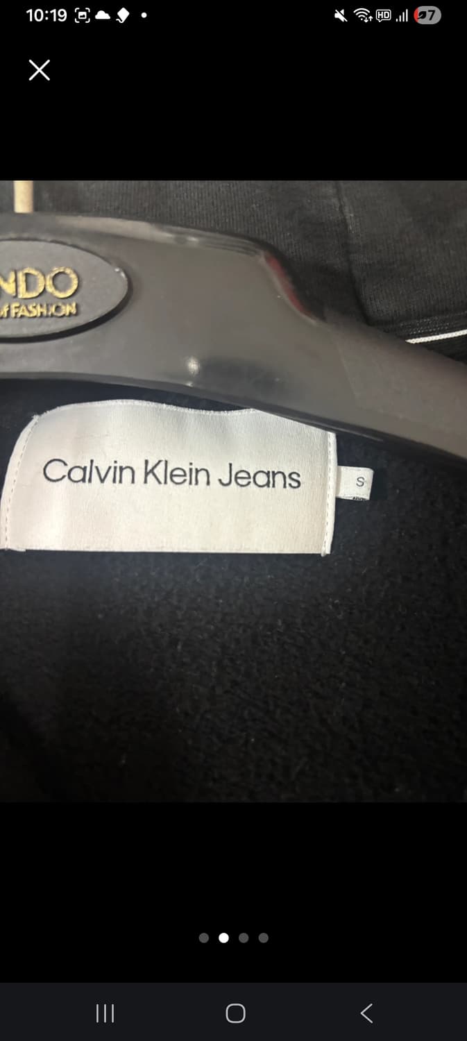 켈빈클라인 진스 후드집업 S 급처 상품이미지2