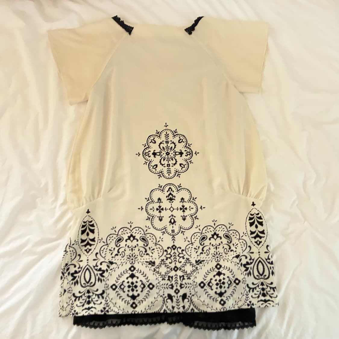 엑시즈팜 공겜여주 모리걸 바닐라 프릴 블라우스 원피스 상품이미지2