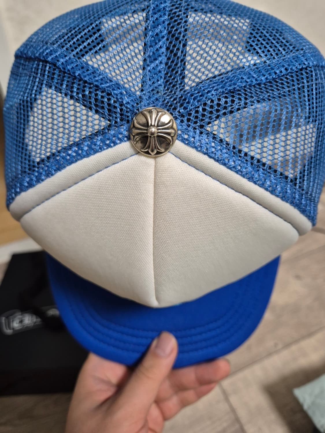 [Os] 크롬하츠 세메터리 메쉬캡 모자 블루  상품이미지2