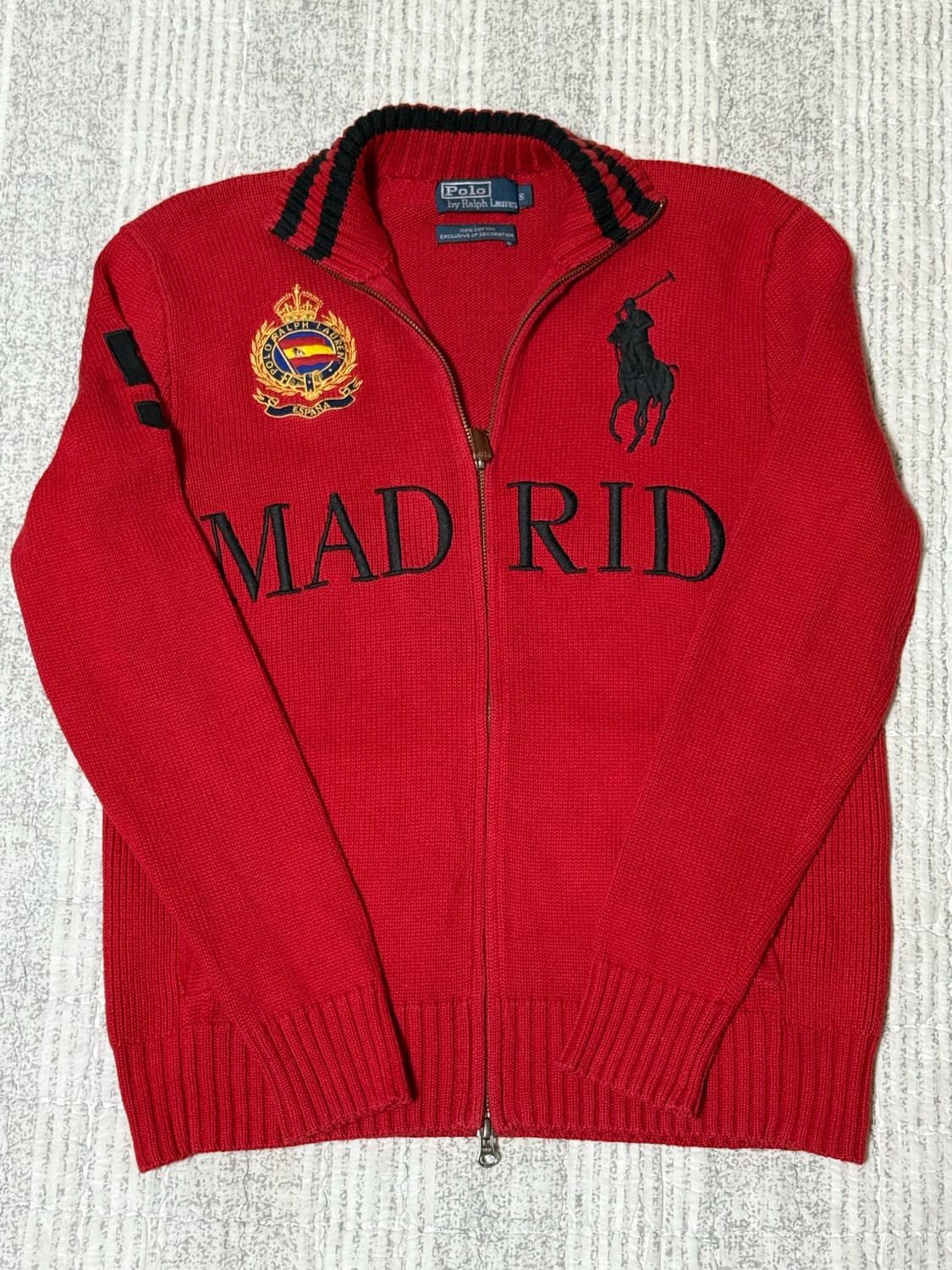 폴로 랄프로렌 빅포니 마드리드 니트집업 상품이미지1