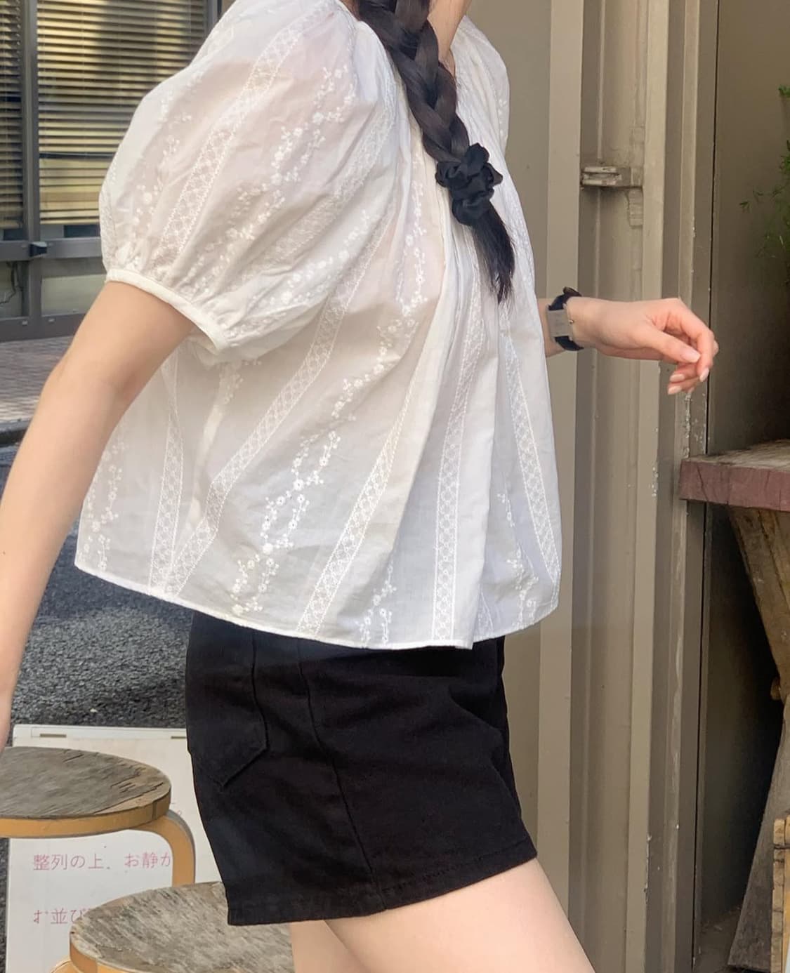 모도 Tof shorts black 상품이미지2