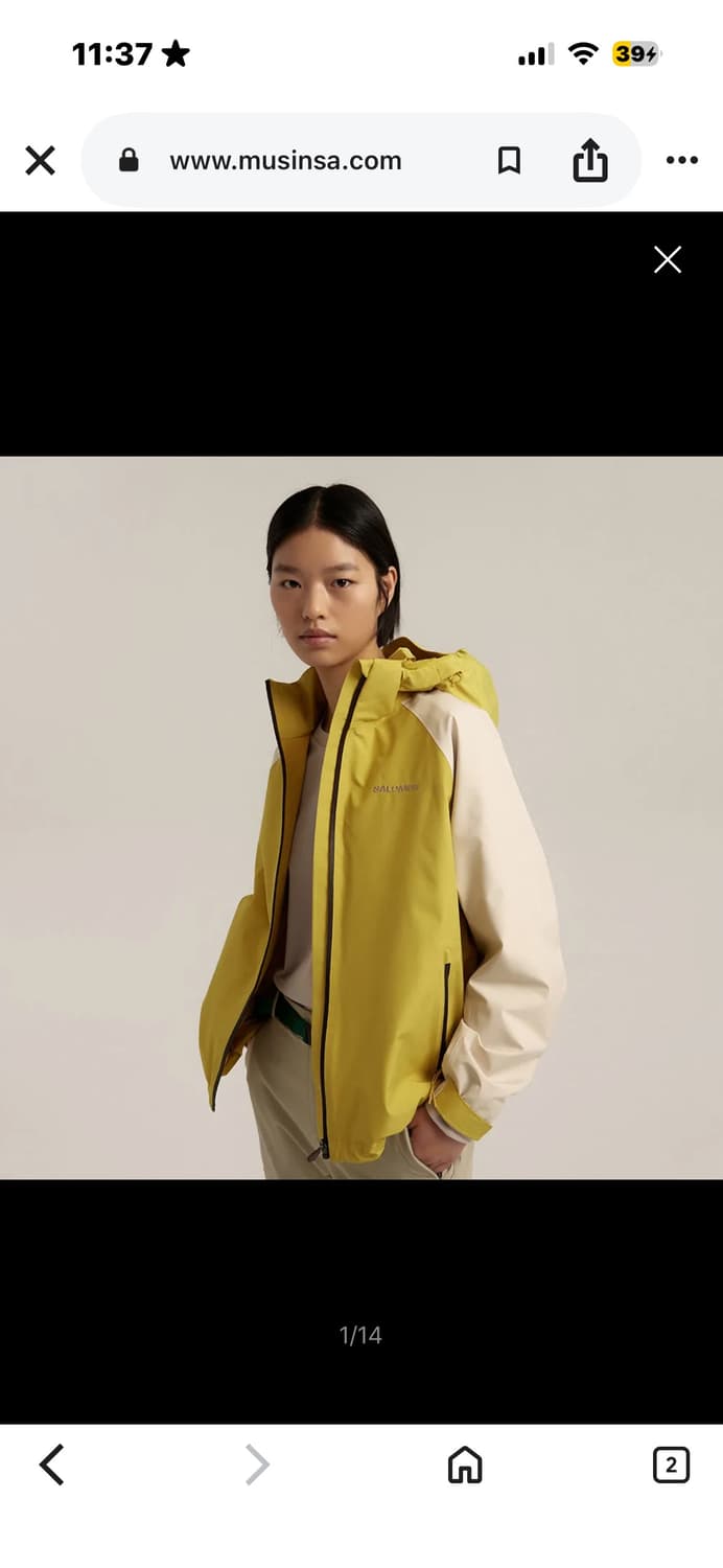 살로몬 스피어 하이킹 고어택스 자켓 상품이미지2