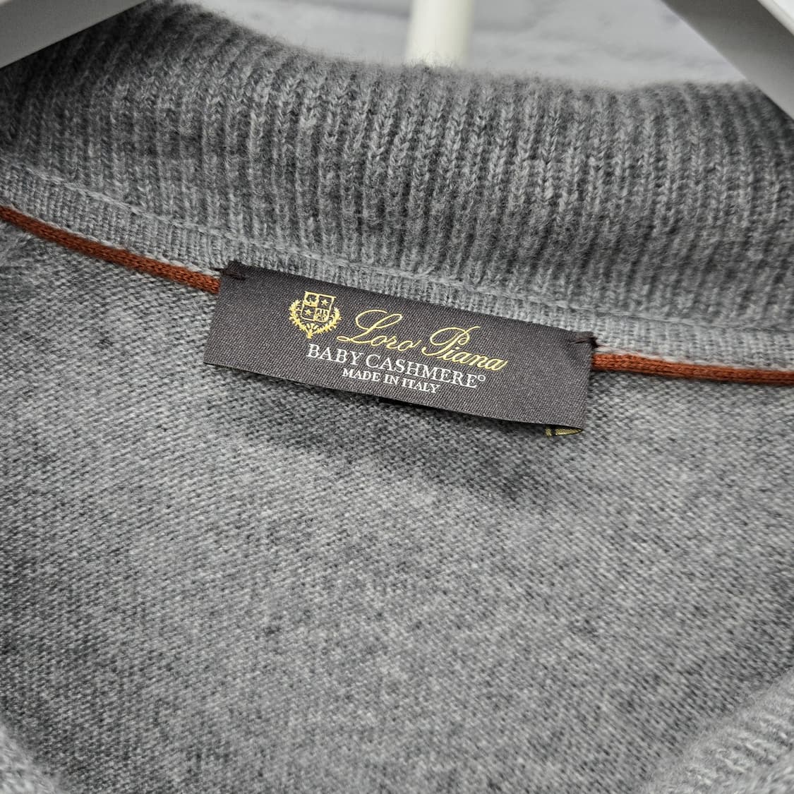 백화점판 / 로로피아나 베이비캐시미어 메라노 봄버 후드집업 L 상품이미지3